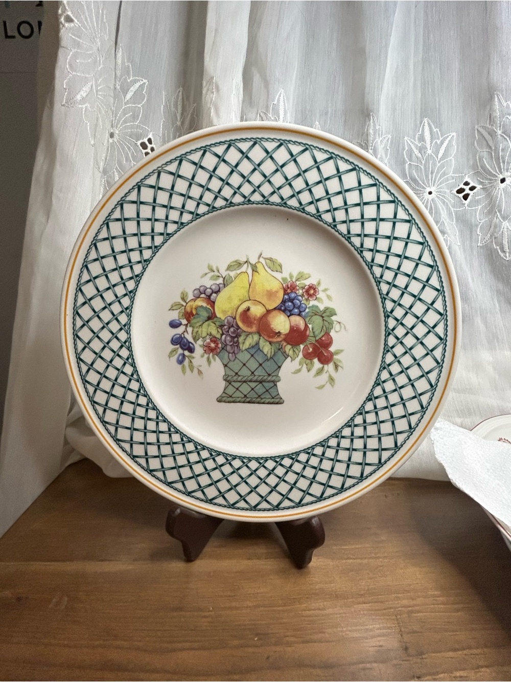 Villeroy and Boch “Basket” Dinner Plate